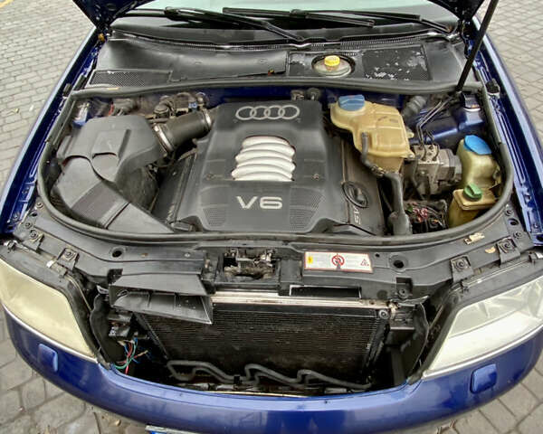 Синий Ауди А6, объемом двигателя 2.4 л и пробегом 236 тыс. км за 3618 $, фото 4 на Automoto.ua