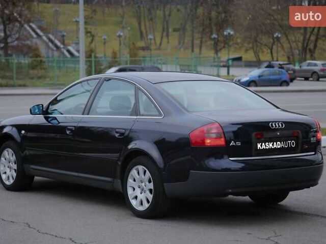 Синий Ауди А6, объемом двигателя 2.77 л и пробегом 202 тыс. км за 6500 $, фото 3 на Automoto.ua