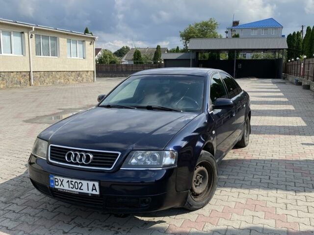 Синий Ауди А6, объемом двигателя 2.5 л и пробегом 330 тыс. км за 3350 $, фото 1 на Automoto.ua