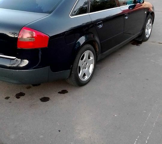 Синий Ауди А6, объемом двигателя 1.8 л и пробегом 462 тыс. км за 3500 $, фото 3 на Automoto.ua