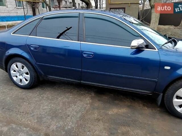 Синий Ауди А6, объемом двигателя 2.4 л и пробегом 382 тыс. км за 3900 $, фото 2 на Automoto.ua
