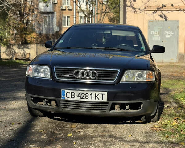 Синий Ауди А6, объемом двигателя 2.8 л и пробегом 240 тыс. км за 2400 $, фото 2 на Automoto.ua