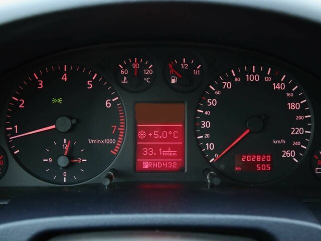 Синий Ауди А6, объемом двигателя 2.8 л и пробегом 202 тыс. км за 6500 $, фото 14 на Automoto.ua