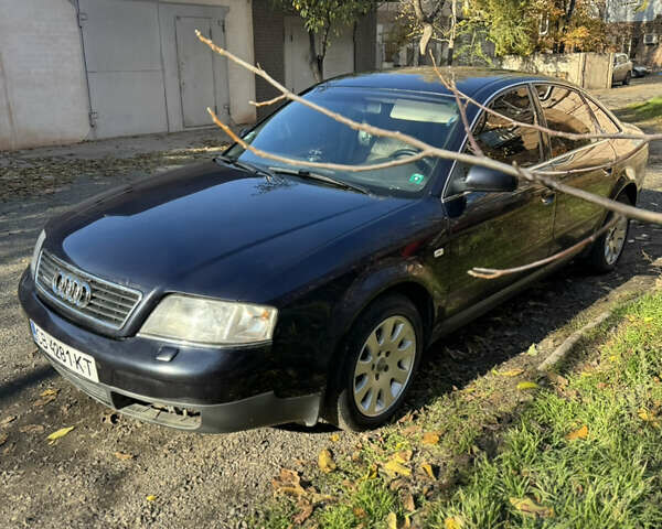 Синий Ауди А6, объемом двигателя 2.8 л и пробегом 240 тыс. км за 2400 $, фото 1 на Automoto.ua