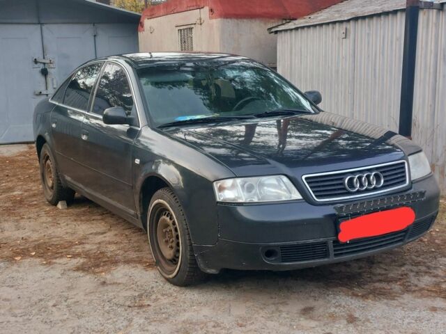 Синий Ауди А6, объемом двигателя 2.4 л и пробегом 343 тыс. км за 4000 $, фото 1 на Automoto.ua