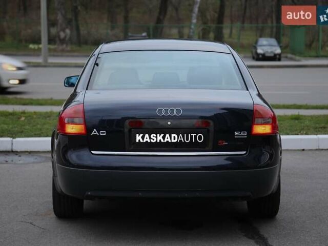 Синий Ауди А6, объемом двигателя 2.77 л и пробегом 202 тыс. км за 6500 $, фото 4 на Automoto.ua