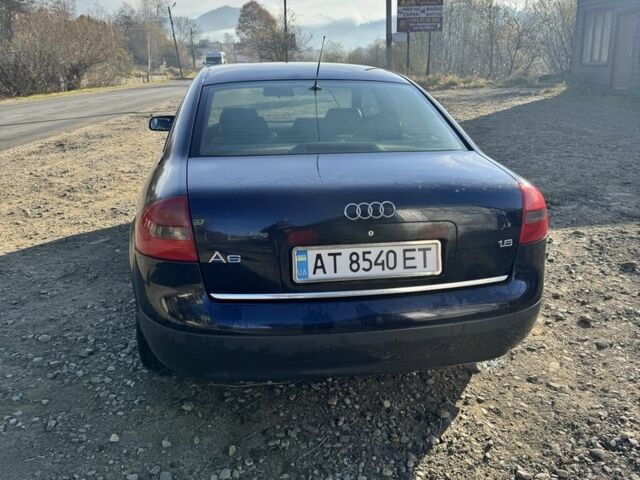 Ауді А6 1998 у Верховине на Automoto.ua Синій Ауді А6, об'ємом двигуна 1.8 л та пробігом 373 тис. км за 2700 $, фото 4 на Automoto.ua