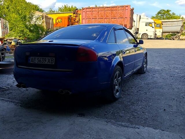 Синий Ауди А6, объемом двигателя 2.4 л и пробегом 390 тыс. км за 6000 $, фото 1 на Automoto.ua