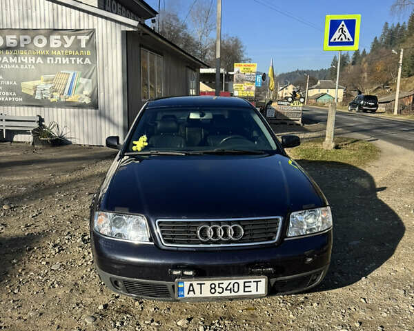 Синий Ауди А6, объемом двигателя 1.8 л и пробегом 373 тыс. км за 2700 $, фото 1 на Automoto.ua