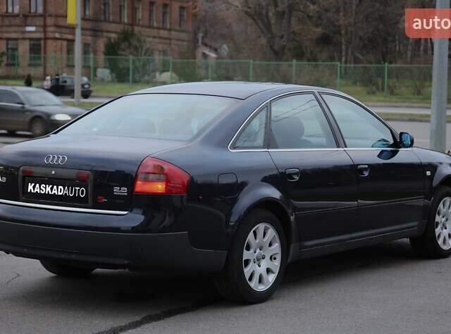 Синий Ауди А6, объемом двигателя 2.77 л и пробегом 202 тыс. км за 6500 $, фото 5 на Automoto.ua