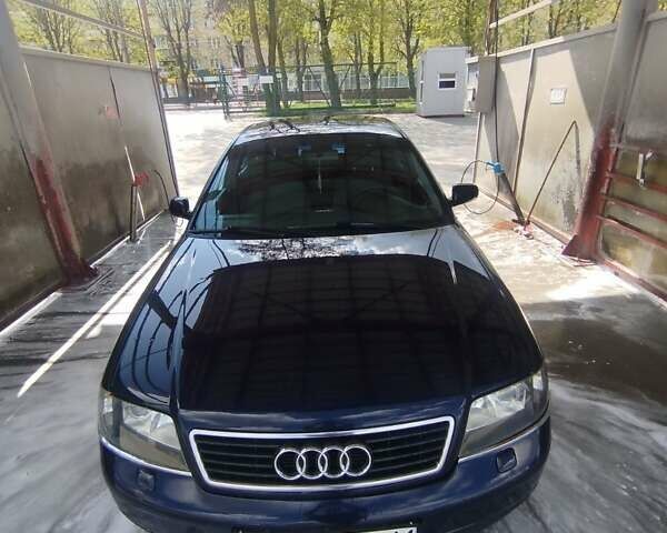 Синий Ауди А6, объемом двигателя 2.5 л и пробегом 380 тыс. км за 3800 $, фото 4 на Automoto.ua
