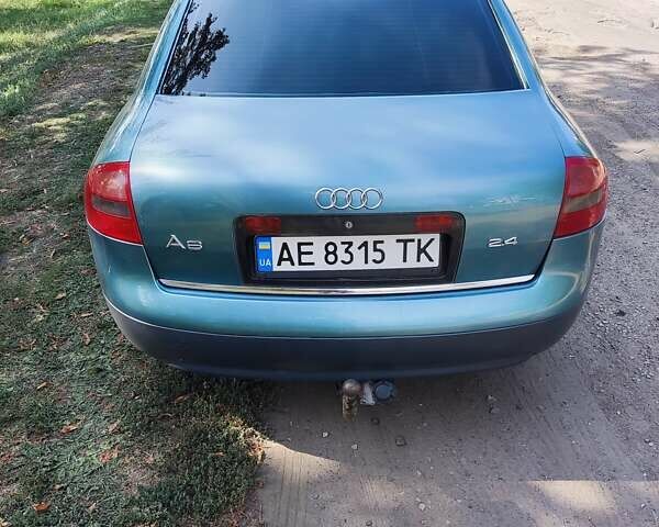 Синий Ауди А6, объемом двигателя 2.4 л и пробегом 450 тыс. км за 3850 $, фото 2 на Automoto.ua