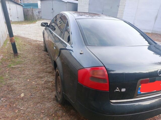 Синий Ауди А6, объемом двигателя 2.4 л и пробегом 343 тыс. км за 4000 $, фото 4 на Automoto.ua