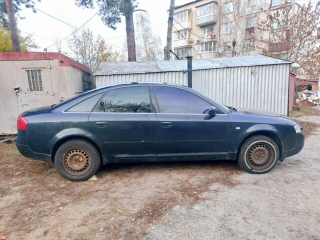 Синий Ауди А6, объемом двигателя 2.4 л и пробегом 343 тыс. км за 4000 $, фото 2 на Automoto.ua