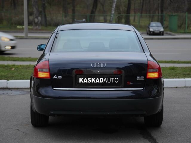 Синий Ауди А6, объемом двигателя 2.8 л и пробегом 202 тыс. км за 6500 $, фото 4 на Automoto.ua