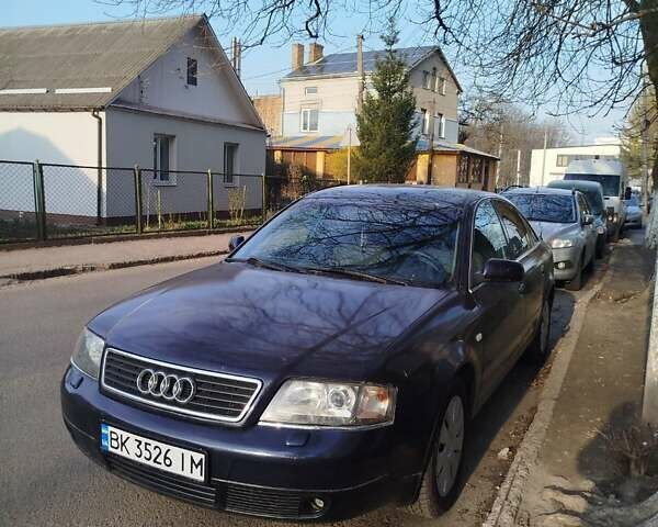 Синий Ауди А6, объемом двигателя 2.5 л и пробегом 380 тыс. км за 3800 $, фото 1 на Automoto.ua