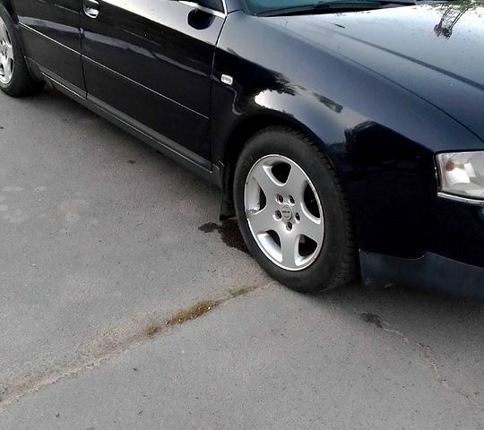 Синий Ауди А6, объемом двигателя 1.8 л и пробегом 462 тыс. км за 3500 $, фото 2 на Automoto.ua