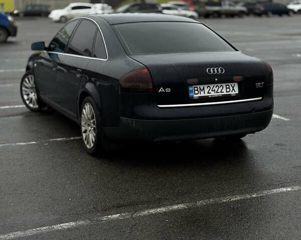 Синий Ауди А6, объемом двигателя 1.78 л и пробегом 264 тыс. км за 4200 $, фото 3 на Automoto.ua