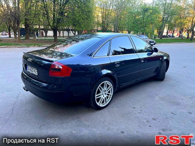 Синий Ауди А6, объемом двигателя 2.5 л и пробегом 320 тыс. км за 4500 $, фото 2 на Automoto.ua