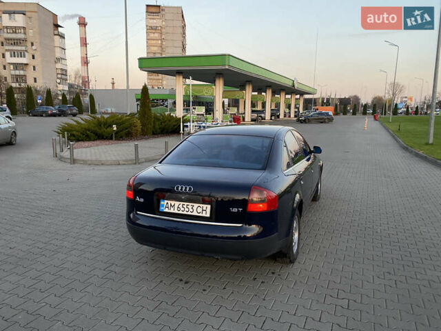 Синий Ауди А6, объемом двигателя 1.78 л и пробегом 360 тыс. км за 3800 $, фото 9 на Automoto.ua