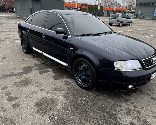 Синий Ауди А6, объемом двигателя 1.78 л и пробегом 370 тыс. км за 4800 $, фото 1 на Automoto.ua