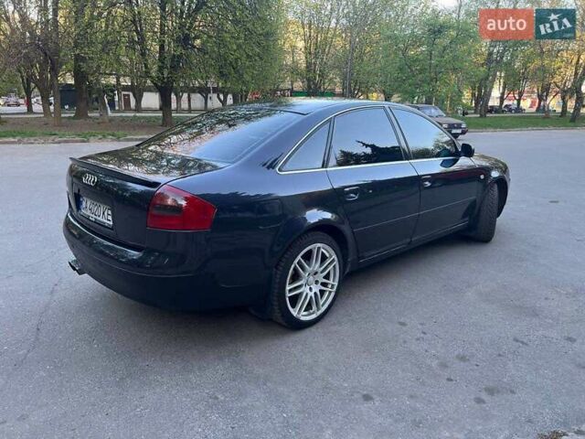 Синий Ауди А6, объемом двигателя 2.5 л и пробегом 333 тыс. км за 4300 $, фото 4 на Automoto.ua