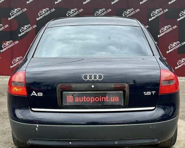 Синий Ауди А6, объемом двигателя 1.78 л и пробегом 288 тыс. км за 4000 $, фото 8 на Automoto.ua