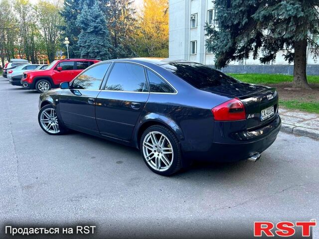 Синий Ауди А6, объемом двигателя 2.5 л и пробегом 320 тыс. км за 4500 $, фото 3 на Automoto.ua