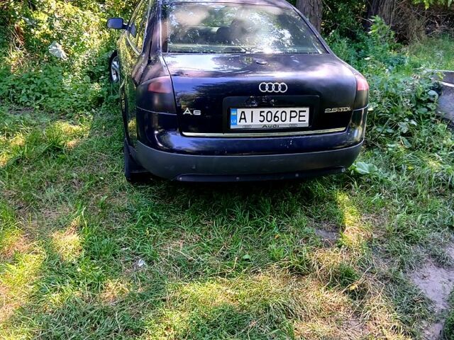 Синий Ауди А6, объемом двигателя 2.5 л и пробегом 152 тыс. км за 2500 $, фото 2 на Automoto.ua
