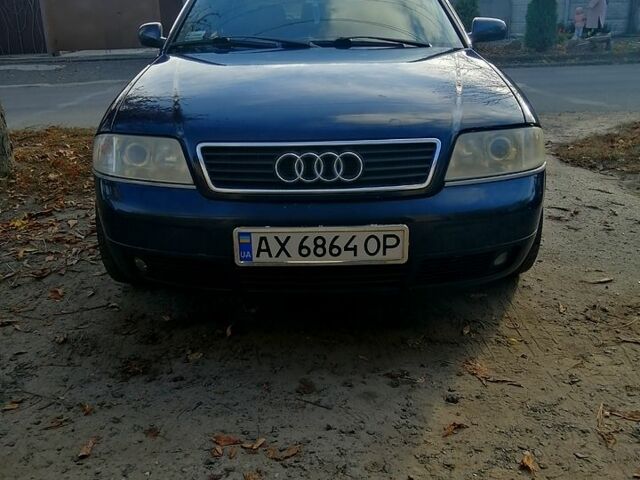 Синий Ауди А6, объемом двигателя 2.4 л и пробегом 300 тыс. км за 3650 $, фото 1 на Automoto.ua
