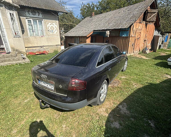 Синий Ауди А6, объемом двигателя 2.5 л и пробегом 460 тыс. км за 4000 $, фото 1 на Automoto.ua