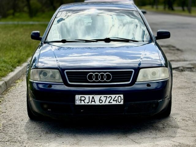 Синий Ауди А6, объемом двигателя 2.5 л и пробегом 200 тыс. км за 1144 $, фото 1 на Automoto.ua