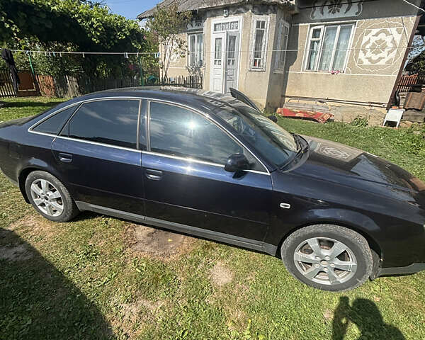 Синий Ауди А6, объемом двигателя 2.5 л и пробегом 460 тыс. км за 4000 $, фото 2 на Automoto.ua