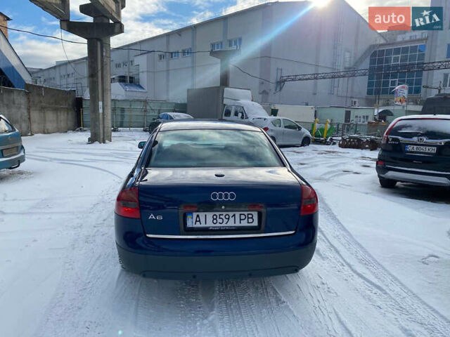 Синій Ауді А6, об'ємом двигуна 1.8 л та пробігом 375 тис. км за 4100 $, фото 5 на Automoto.ua
