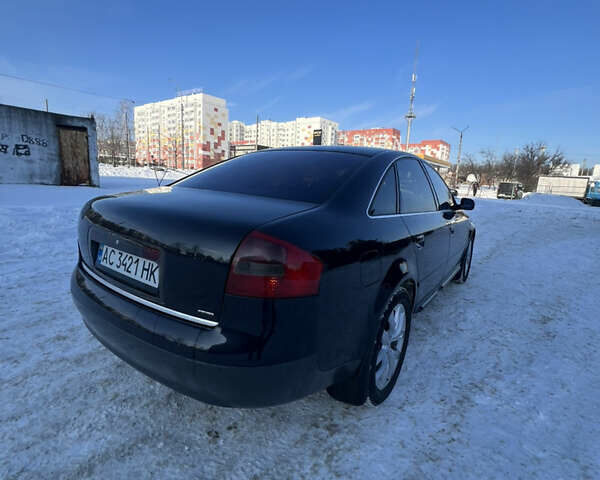 Синий Ауди А6, объемом двигателя 2.5 л и пробегом 470 тыс. км за 5300 $, фото 6 на Automoto.ua