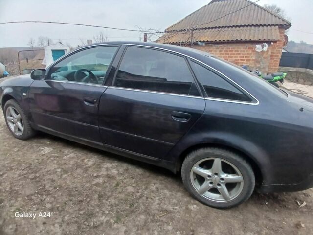 Синий Ауди А6, объемом двигателя 2.5 л и пробегом 200 тыс. км за 3550 $, фото 4 на Automoto.ua