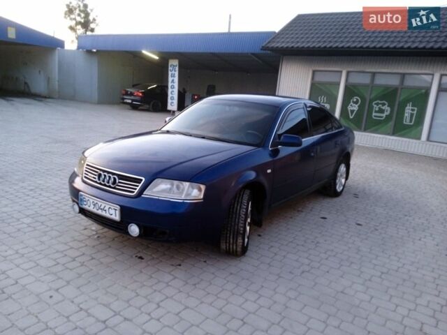 Синий Ауди А6, объемом двигателя 2.5 л и пробегом 321 тыс. км за 3750 $, фото 1 на Automoto.ua