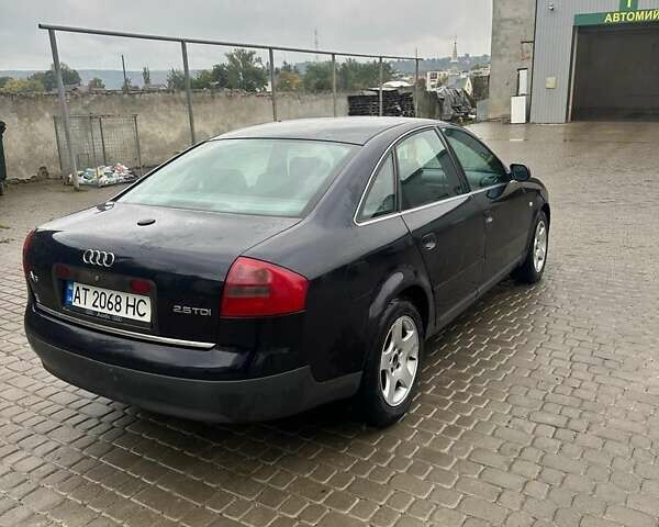 Синий Ауди А6, объемом двигателя 2.5 л и пробегом 302 тыс. км за 3800 $, фото 1 на Automoto.ua