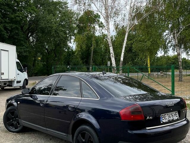 Синий Ауди А6, объемом двигателя 2.5 л и пробегом 300 тыс. км за 3750 $, фото 1 на Automoto.ua