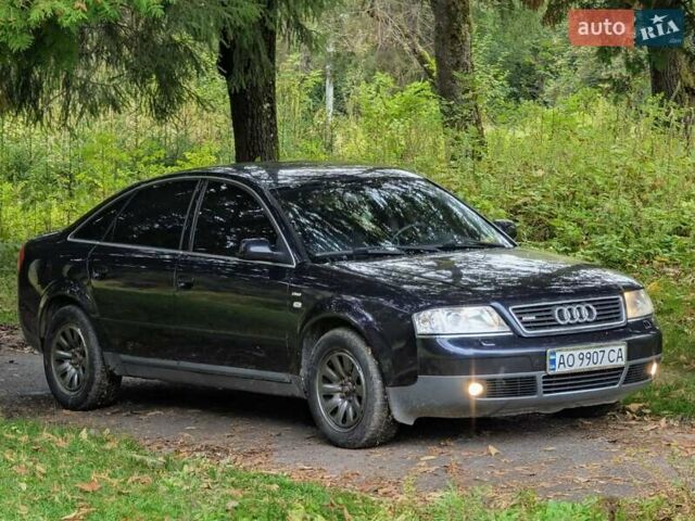 Синий Ауди А6, объемом двигателя 2.5 л и пробегом 314 тыс. км за 4399 $, фото 4 на Automoto.ua