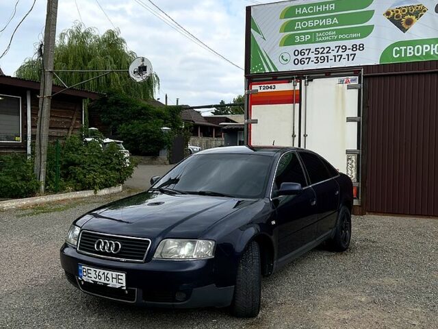 Синий Ауди А6, объемом двигателя 2.5 л и пробегом 300 тыс. км за 3750 $, фото 4 на Automoto.ua