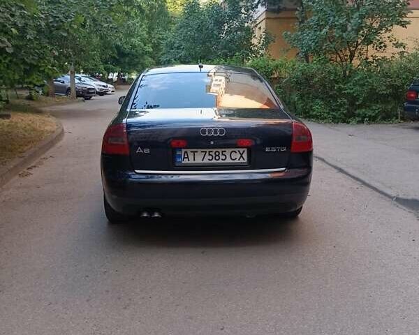 Синий Ауди А6, объемом двигателя 2.5 л и пробегом 353 тыс. км за 5100 $, фото 5 на Automoto.ua