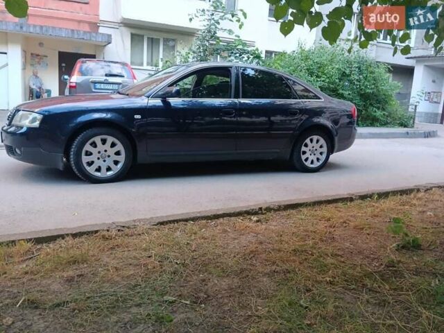 Синий Ауди А6, объемом двигателя 2.5 л и пробегом 353 тыс. км за 5100 $, фото 4 на Automoto.ua