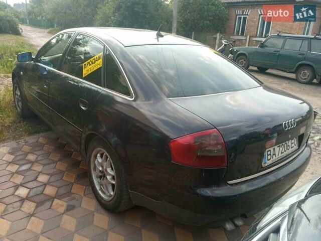 Синий Ауди А6, объемом двигателя 2.5 л и пробегом 210 тыс. км за 3350 $, фото 3 на Automoto.ua