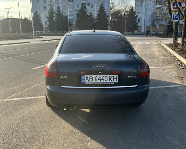 Синий Ауди А6, объемом двигателя 2.5 л и пробегом 315 тыс. км за 5428 $, фото 1 на Automoto.ua