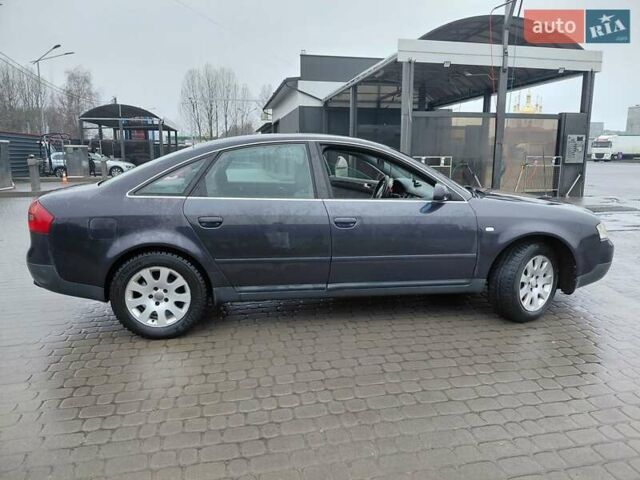 Синий Ауди А6, объемом двигателя 2.5 л и пробегом 277 тыс. км за 4000 $, фото 2 на Automoto.ua