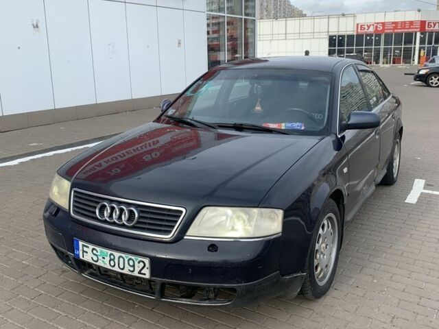 Синий Ауди А6, объемом двигателя 2.4 л и пробегом 185 тыс. км за 2376 $, фото 2 на Automoto.ua