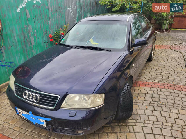 Синий Ауди А6, объемом двигателя 2.77 л и пробегом 280 тыс. км за 3300 $, фото 1 на Automoto.ua