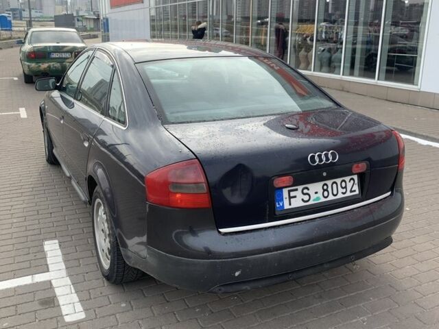 Синий Ауди А6, объемом двигателя 2.4 л и пробегом 185 тыс. км за 2376 $, фото 4 на Automoto.ua