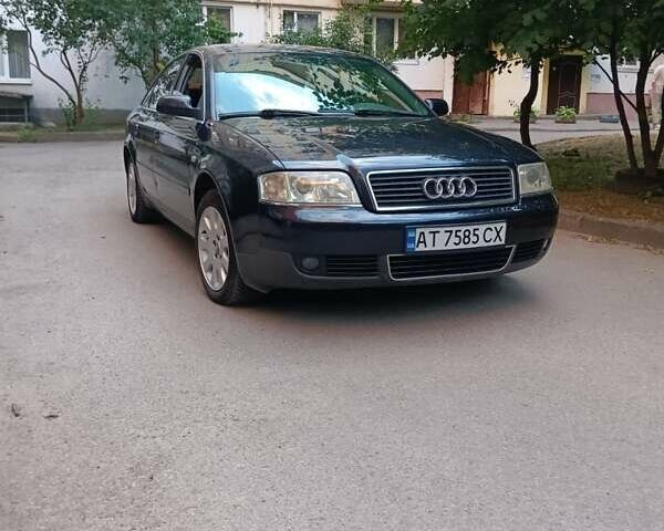 Синий Ауди А6, объемом двигателя 2.5 л и пробегом 353 тыс. км за 5100 $, фото 1 на Automoto.ua